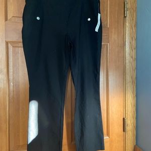 Elastic waist dress pants